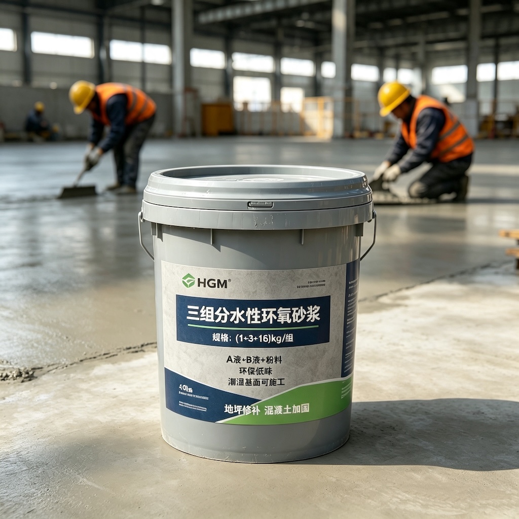 盐亭三组份水性环氧砂浆